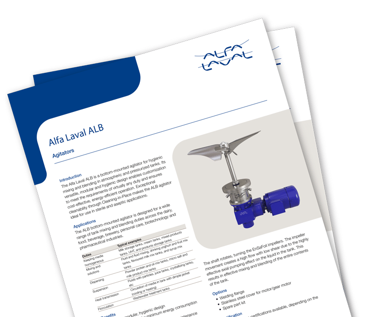 Type ALB Spec Sheet