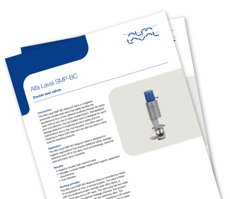 Alfa Laval SMP Valve Product Leaflet
