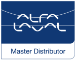 Alfa Laval master distributor logo